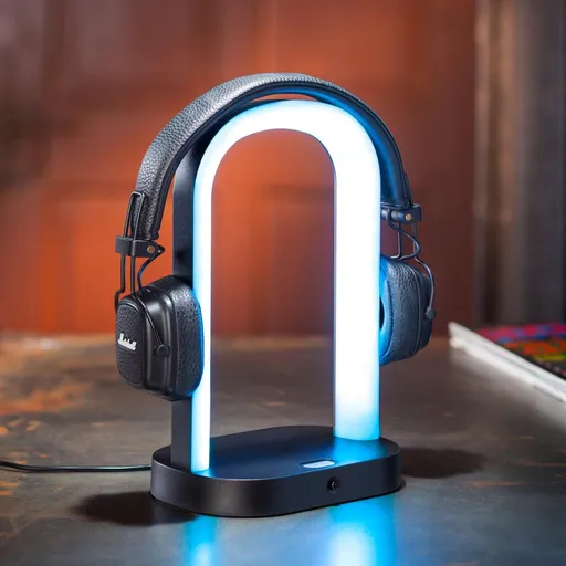 Suport pentru căști cu iluminare RGB