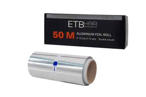 Folie De Aluminiu Rola ETB Disposable 50 m X 12cm X 12 Microni