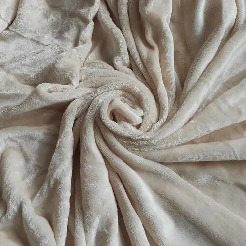 Cearșaf de pat Micropluș bej , 180 x 200 cm, bej, 180 x 200 cm