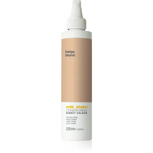 milk_shake® Direct Colour balsam nuanțator pentru hidratare intensa Beige Blond 200 ml