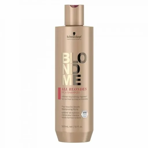 Sampon Profesional Hranitor pentru Parul Blond Schwarzkopf Professional, BlondMe Rich, 300 ml