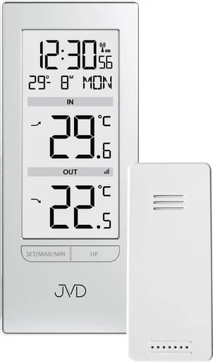 JVD Ceas digital cu termometru T3348.2