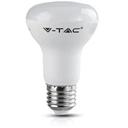 Bec LED R63 E27 8W 3000K alb cald, cip Samsung V-TAC SKU-141
