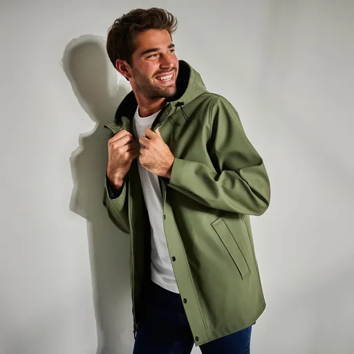 Jachetă impermeabilă din poliester reciclat