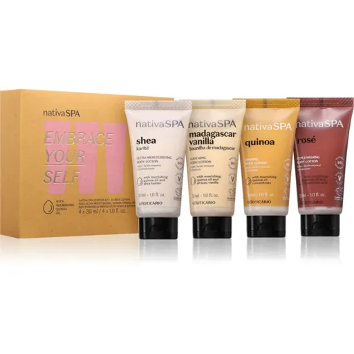 oBoticário Nativa SPA Embrace Your Self set cadou pentru femei