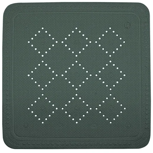 Spirella Suport antiderapant pentru duș ALASKA,verde închis, 55 x 55 cm