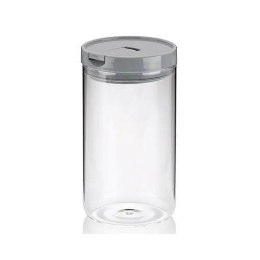 Borcan Kela ARIK din sticlă 900 ml, gri