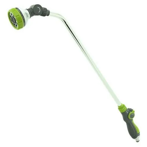 Pistol aspersor circular din metal/plastic Garvia, 8 funcții cu extensie