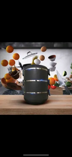 Caserola termica, Hermia, 960DYN1118, Izolat in vid, Fumuriu