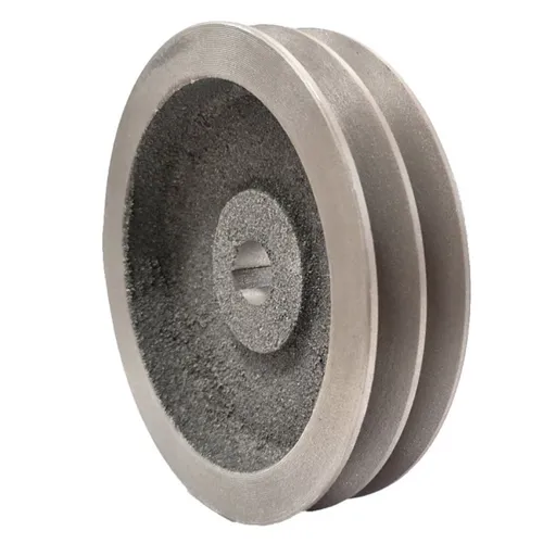 Fulie dubla motor electric 24mm x 148mm