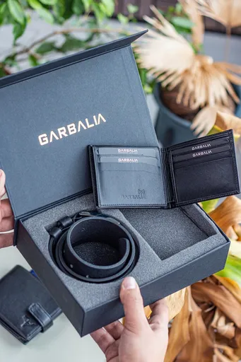 Set portofel și curele (2 bucăți), Kevin, Garbalia