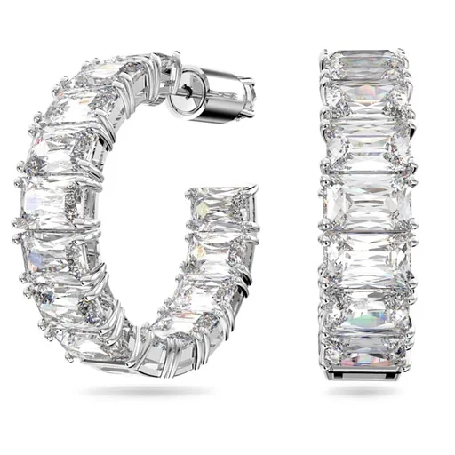 Swarovski Cercei rotunzi strălucitori cu cristale Swarovski Millenia 5612673