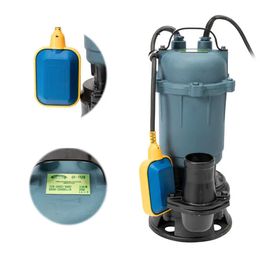 Pompa Apa Murdara (Hazna) Micul Fermier PU205, 3 KW, 415 l/min, H Refulare 20 m, Bobinaj Cupru