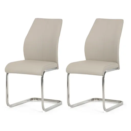 Set de scaune de sufragerie DCL-D1277 CRM, 2 buc.