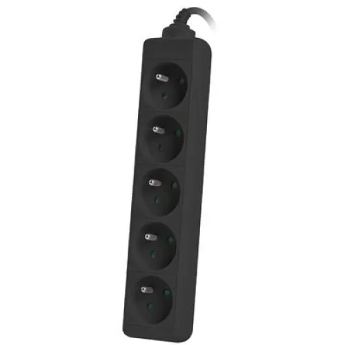 Prelungitor Lanberg 5 prize negru PS0-05E-0300-BK