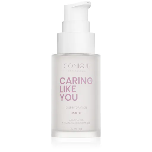 ICONIQUE Professional Ulei pentru păr uscat și deteriorat Caring Like You (Deep Hydration Hair Oil) 30 ml