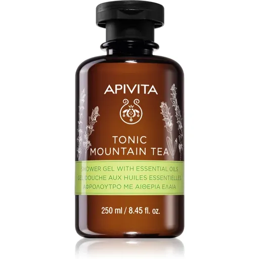 Apivita Tonic Mountain Tea Tonifying Shower Gel gel de dus tonifiant 250 ml