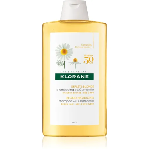 Klorane Chamomile șampon pentru par blond 400 ml