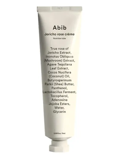 Abib Cremă hrănitoare pentru piele Jericho Rose Nutrition Tube (Nourishing Face Cream) 75 ml