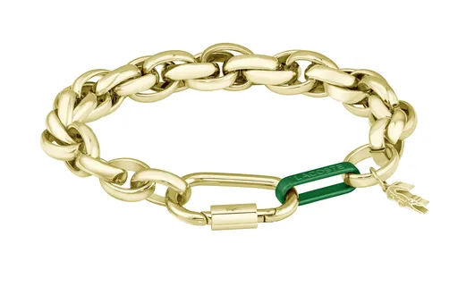 Lacoste Brățară distinctivă placată cu aur Audacia 2040365