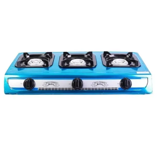 Aragaz Pentru Voiaj Din Inox Cu 3 Ochiuri