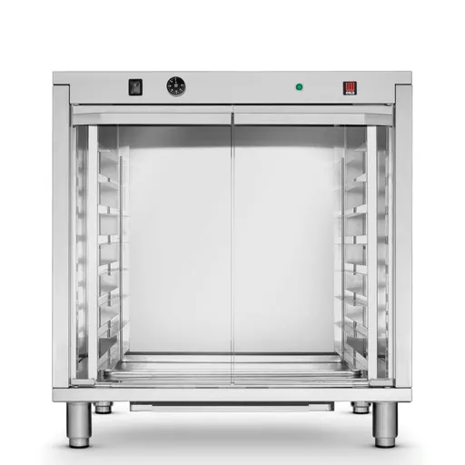 Dospitor profesional Hendi Inox, 2 incalzitoare, 2400W, 8 tavi x 600x400mm, 30°C la 60°C
