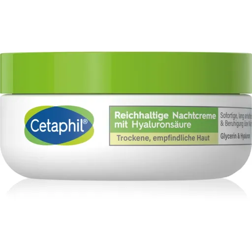Cetaphil Night Cream crema de noapte pentru regenerarea pielii și recuperare cu efect de hidratare 48 ml