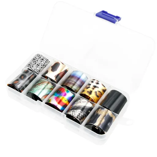 Folie de Transfer cu Print de Animale, Set 10 buc