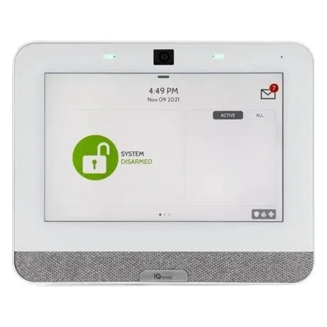 Centrala efractie wireless DSC IQP4015 IQ Panel 4, PowerG, touch screen, capabilitate SmartHome, ADC