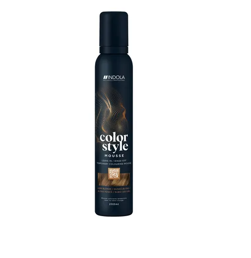 Spuma Coloranta Indola Color Style Mousse Dark Blonde 200 ml