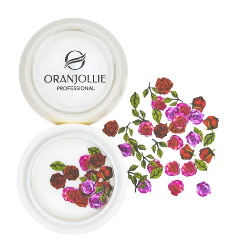 Decor Unghii Lemn, Oranjollie - 018