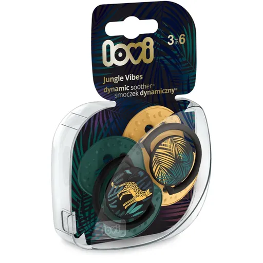 LOVI Jungle Vibes 3-6m suzetă Boy 2 buc
