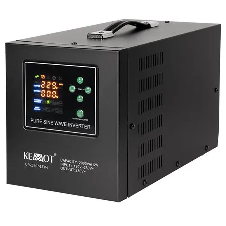UPS Centrale Termice Sinus Pur 2000VA/1200W 12V Kemot URZ3407-LFP4