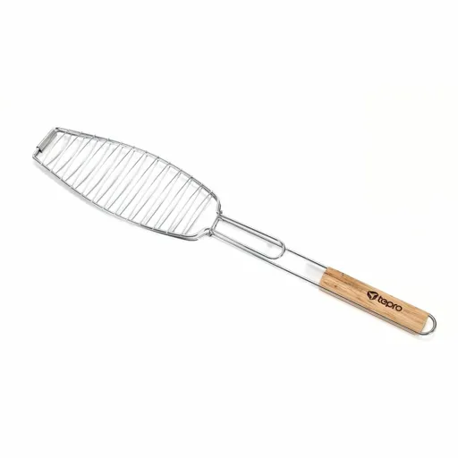 Tepro 8524 Grătar pentru pește cu mâner din lemn