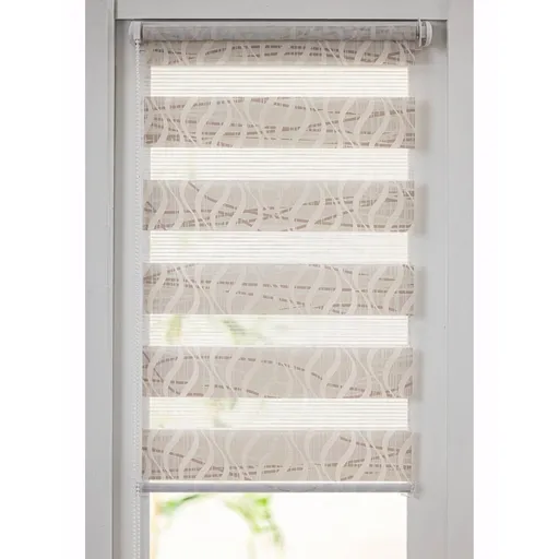 Jaluzele pentru zi/noapte cu motiv de valuri