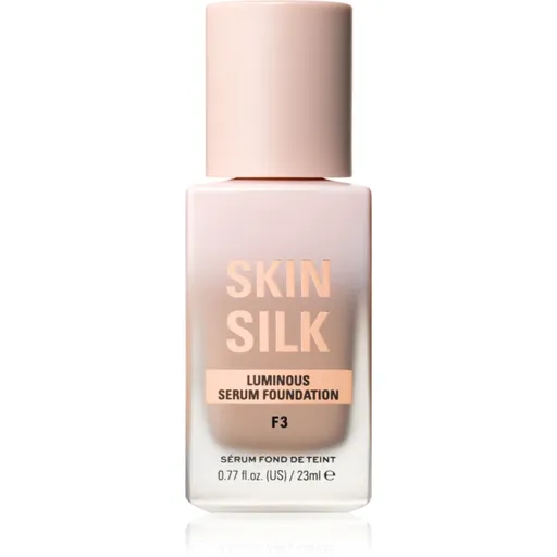 Makeup Revolution Skin Silk Serum Foundation Machiaj usor cu efect de luminozitate culoare F3 23 ml