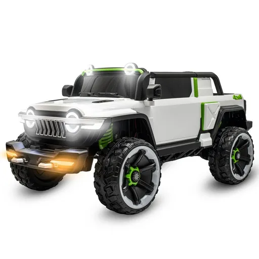 Baby Mix Mașinuță electrică pentru copii Flexible,albă