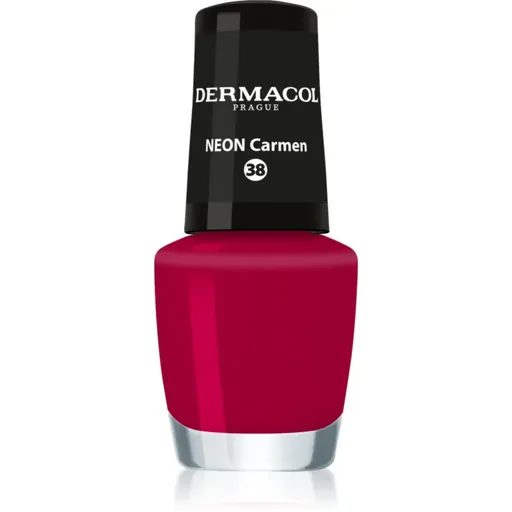 Dermacol Neon lac de unghii cu stralucire neon culoare 38 Carmen 5 ml