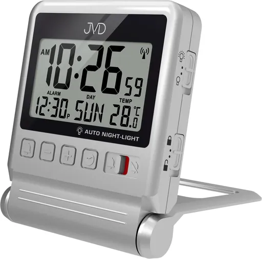 JVD Ceas deșteptător de călătorie radiocontrolat RB9391.1