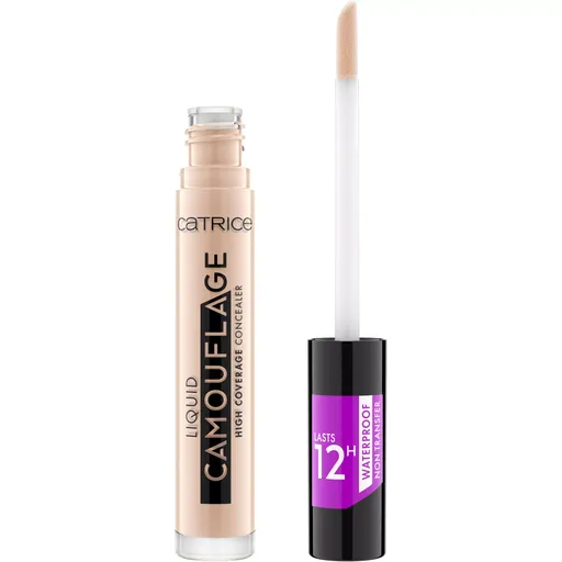 Catrice Corector lichid rezistent la apă Camouflage (High Coverage Concealer) 5 ml 001 Fair Ivory