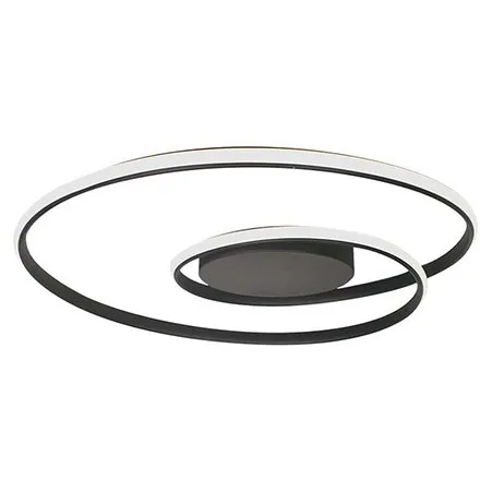 Candelabru LED dimabil 48W 4000K 62X62X10CM - negru V-TAC SKU-14991