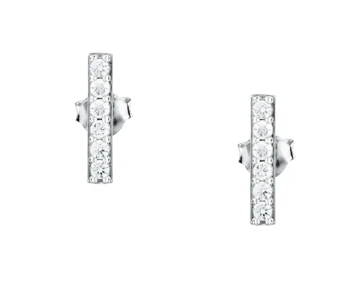 La Petite Story Cercei eleganți din argint cu zircon Silver LPS01AWV71