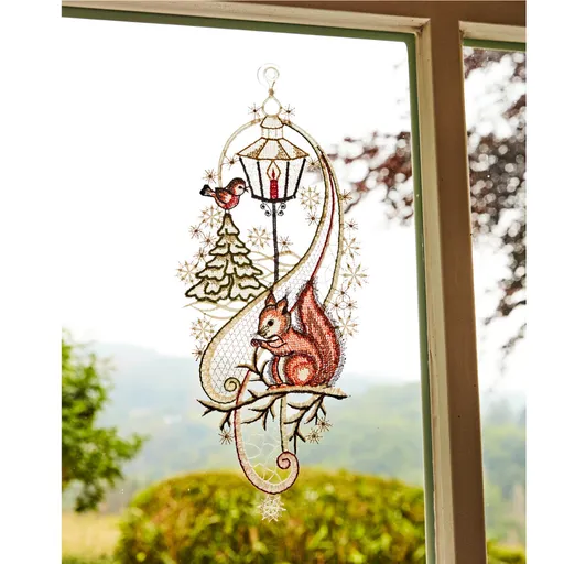 Decorațiuni pentru ferestre "Squirrel"