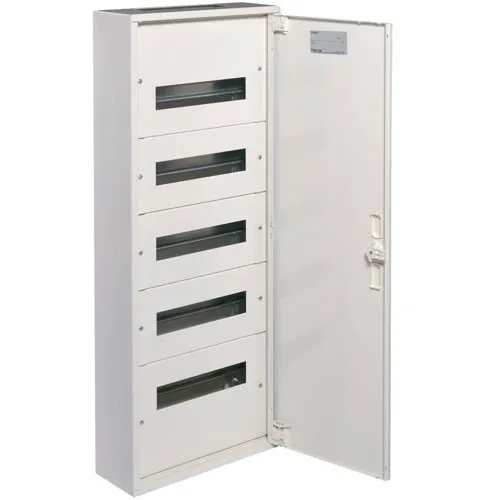 Tablou electric aplicat 60 module ( 5x12 ), usa opaca Hager FW512W