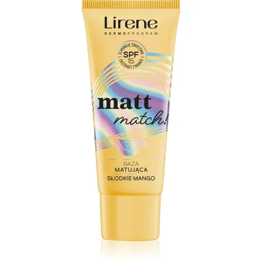 Lirene Base Matt Match bază matifiantă sub fondul de ten, cu efect hidratant 30 ml