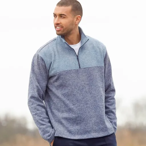 Hanorac cu guler înalt și fermoar