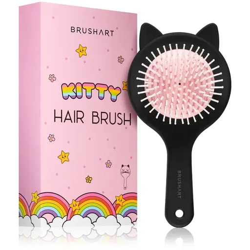 BrushArt KIDS Kitty hair brush perie de par pentru copii Kitty