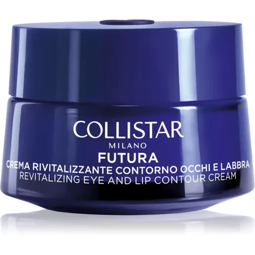 Collistar Futura Revitalizing Eye and Lip Countour Cream cremă intensivă cu efect de întinerire pentru ochi și buze cu efect revitalizant 15 ml