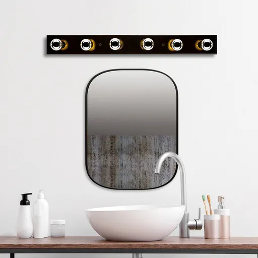 Aplica de perete, Opviq, 942FLG2184, Negru