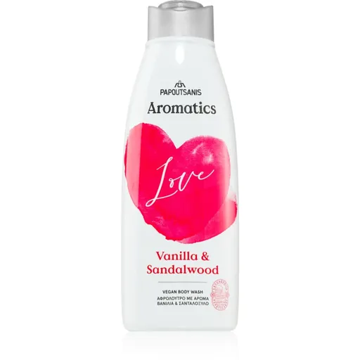 PAPOUTSANIS Aromatics Love gel de dus revigorant 600 ml